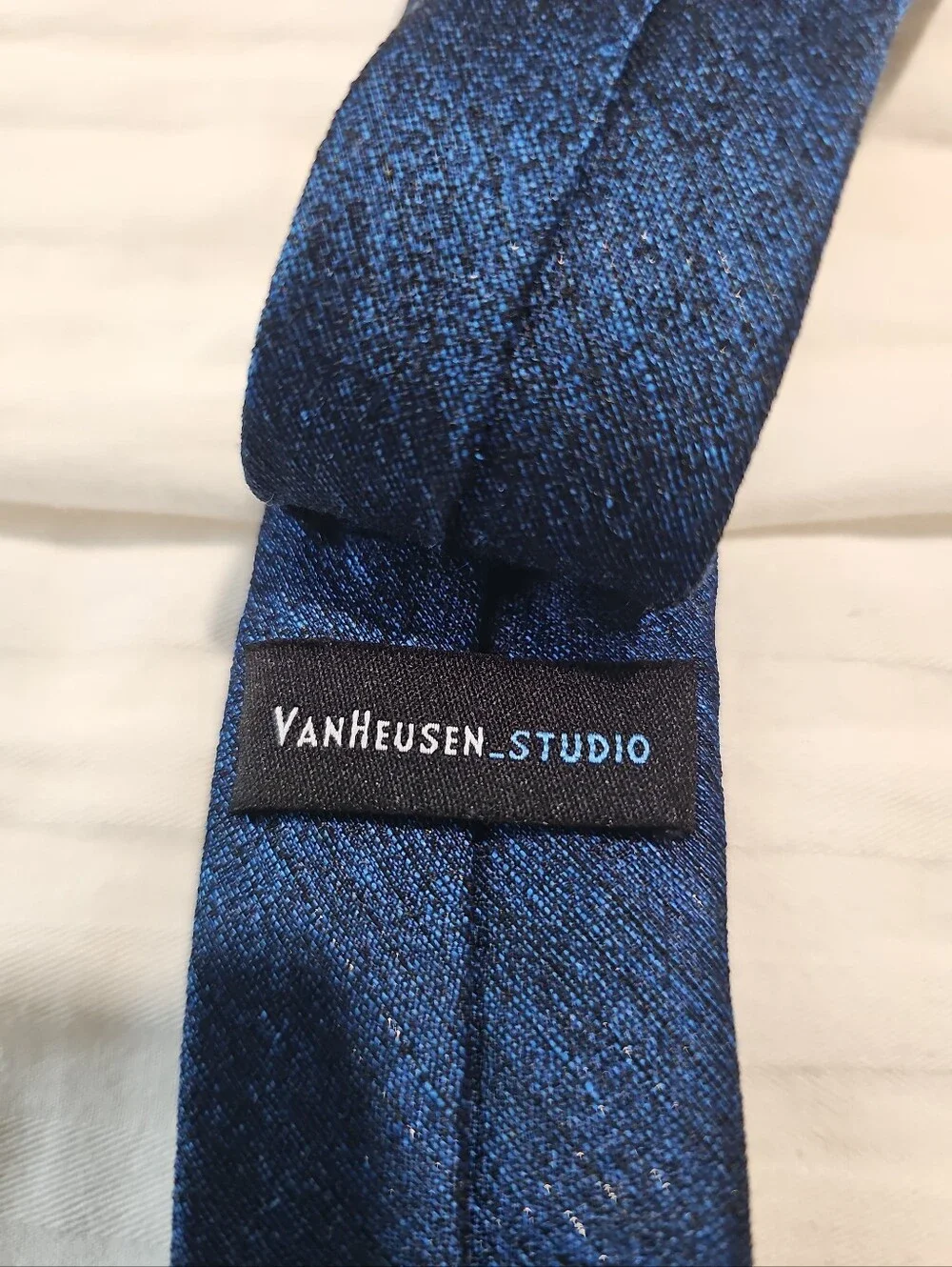 Van Heusen Studio Men's Slim Tie | Royal Blue